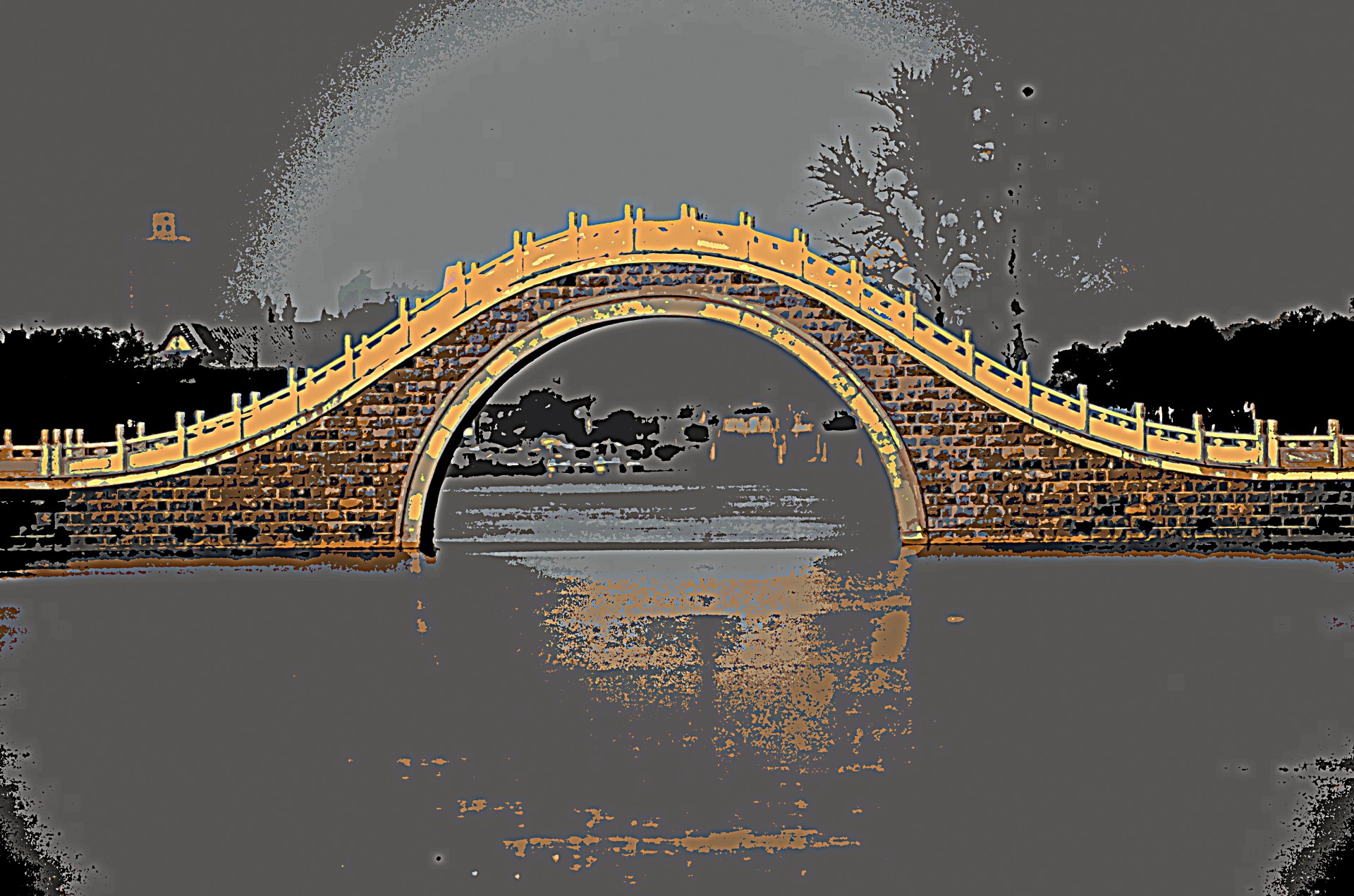 Architektūra,  Posterizavimas,  Tiltas,  Xuzhou,  Kinija,  Yunlong & Nbsp,  Ežeras,  Tilto Posterizavimas, Nemokamos Nuotraukos,  Nemokama Licenzija