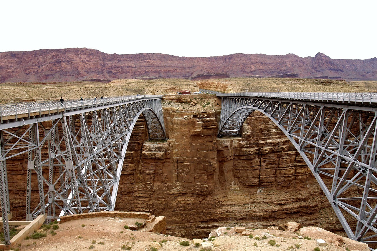 Tiltai, Marmuro Kanjonas, Arka, Inžinerija, Dykuma, Arizona, Usa, Nemokamos Nuotraukos,  Nemokama Licenzija