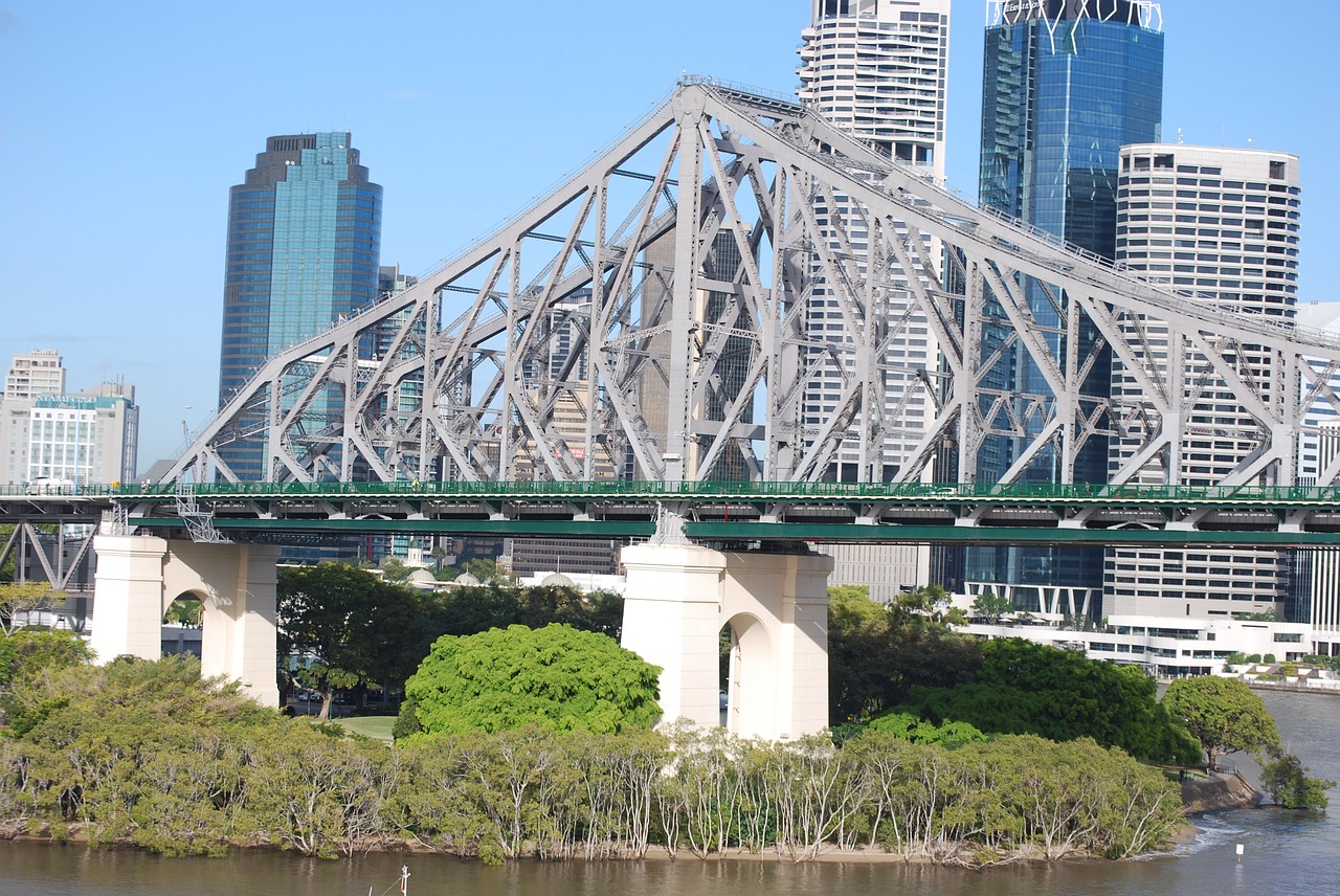 Brisbane, Tiltas, Inžinerija, Nemokamos Nuotraukos,  Nemokama Licenzija