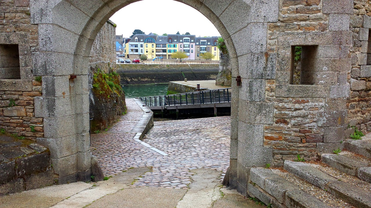 Brittany, Finistère, Koncerno, Važiuoklės, Vauban, Sieninis Miestas, Dėžės Durys, Nemokamos Nuotraukos,  Nemokama Licenzija