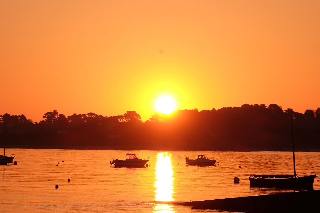 Brittany, Saulėtekis, Jūra, France, Šventė, Nemokamos Nuotraukos,  Nemokama Licenzija