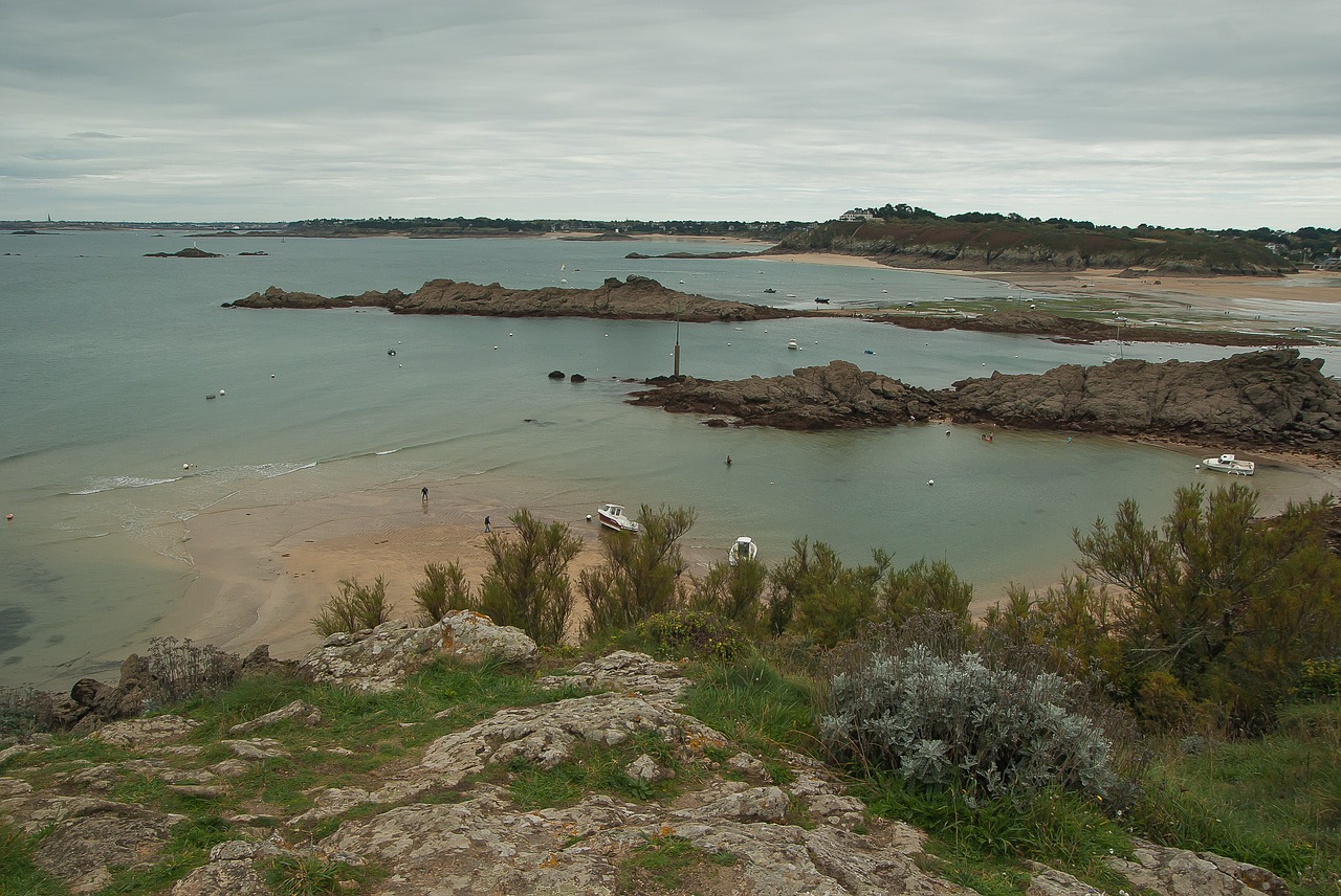 Brittany, Saint-Lunaire, Potvynis, Uolos Pakrantė, Granitas, Nemokamos Nuotraukos,  Nemokama Licenzija