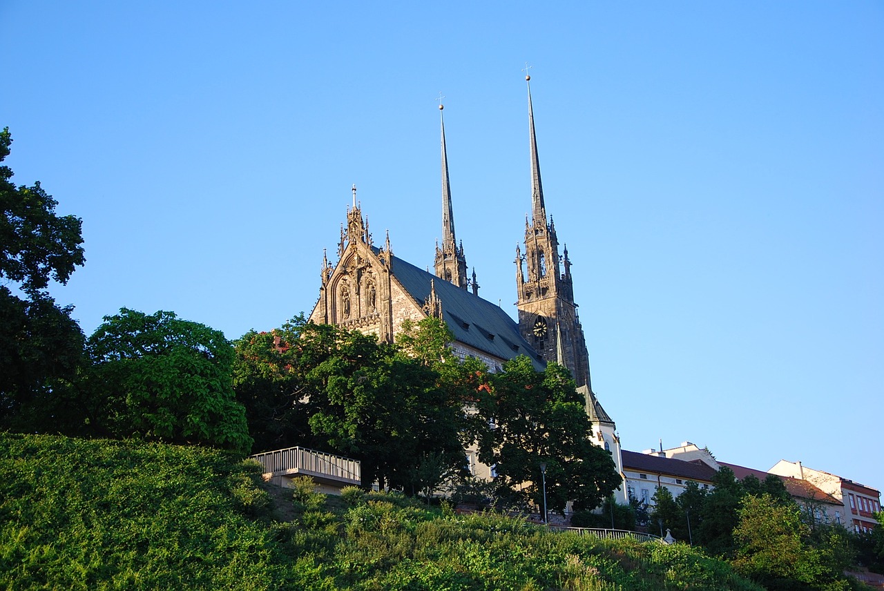 Brno, Vaizdas, Panorama, Čekų, Miestas, Miestas, Miesto, Pastatas, Moravija, Kelionė