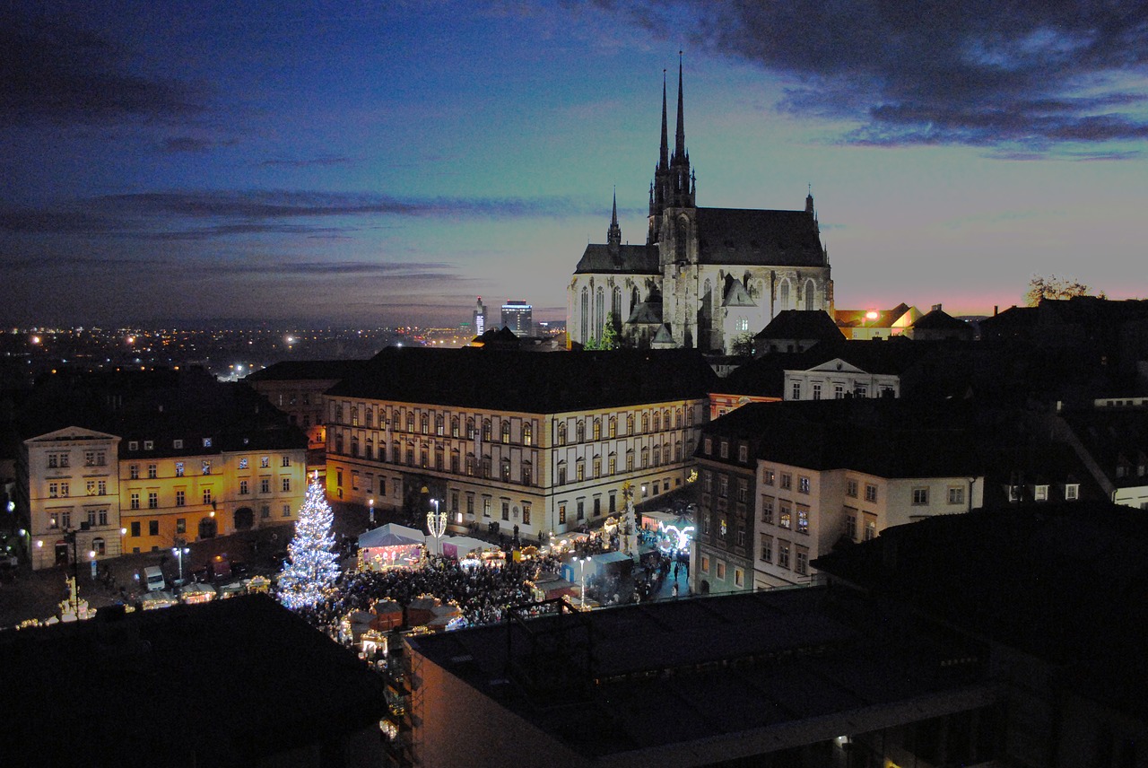 Brno, Čekų, Miestas, Europa, Senas, Architektūra, Viduramžių, Paminklas, Turizmas, Miestas