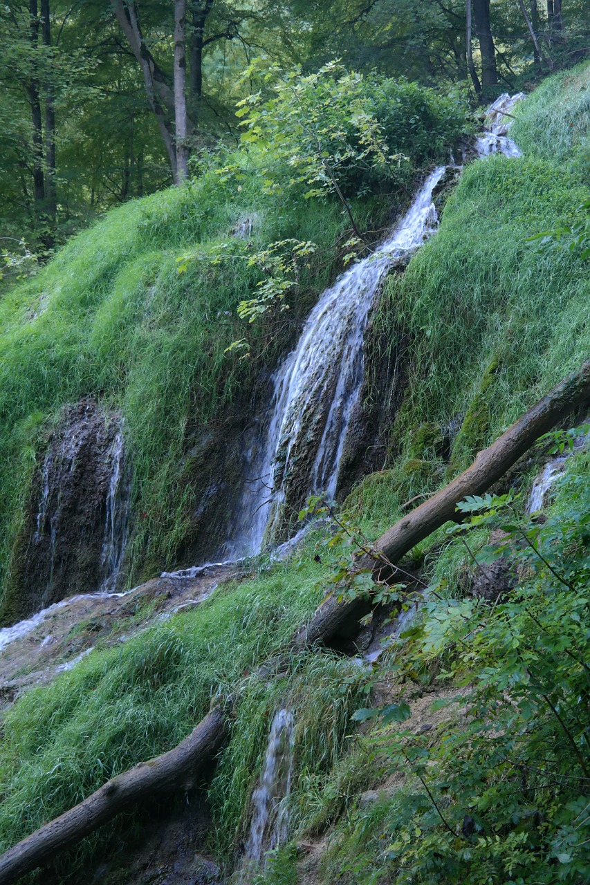 Srautas, Vanduo, Puikus Upelis, Idiliškas, Žalias, Haunting, Samanos, Samanos, Uracho Krioklys, Krioklys