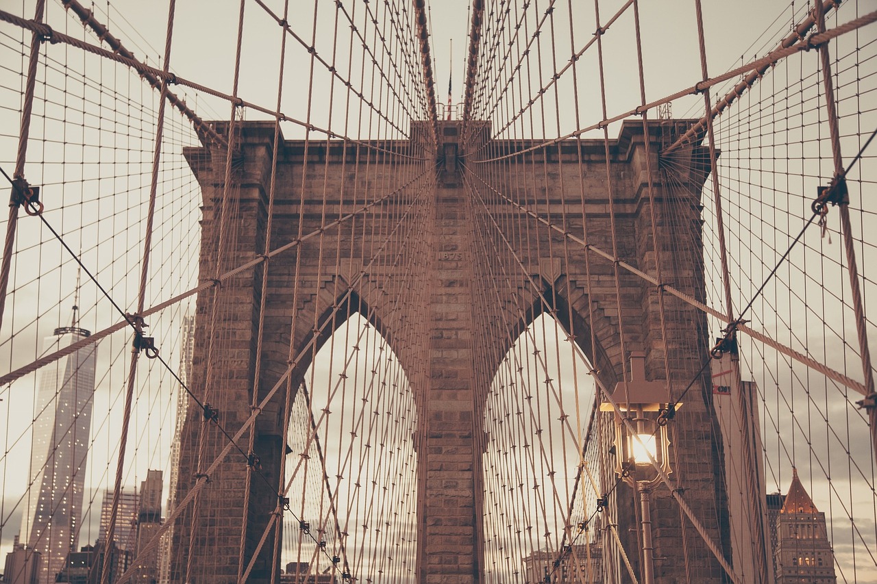 Brooklynas, Tiltas, Architektūra, Niujorkas, Miestas, Miesto, Nemokamos Nuotraukos,  Nemokama Licenzija