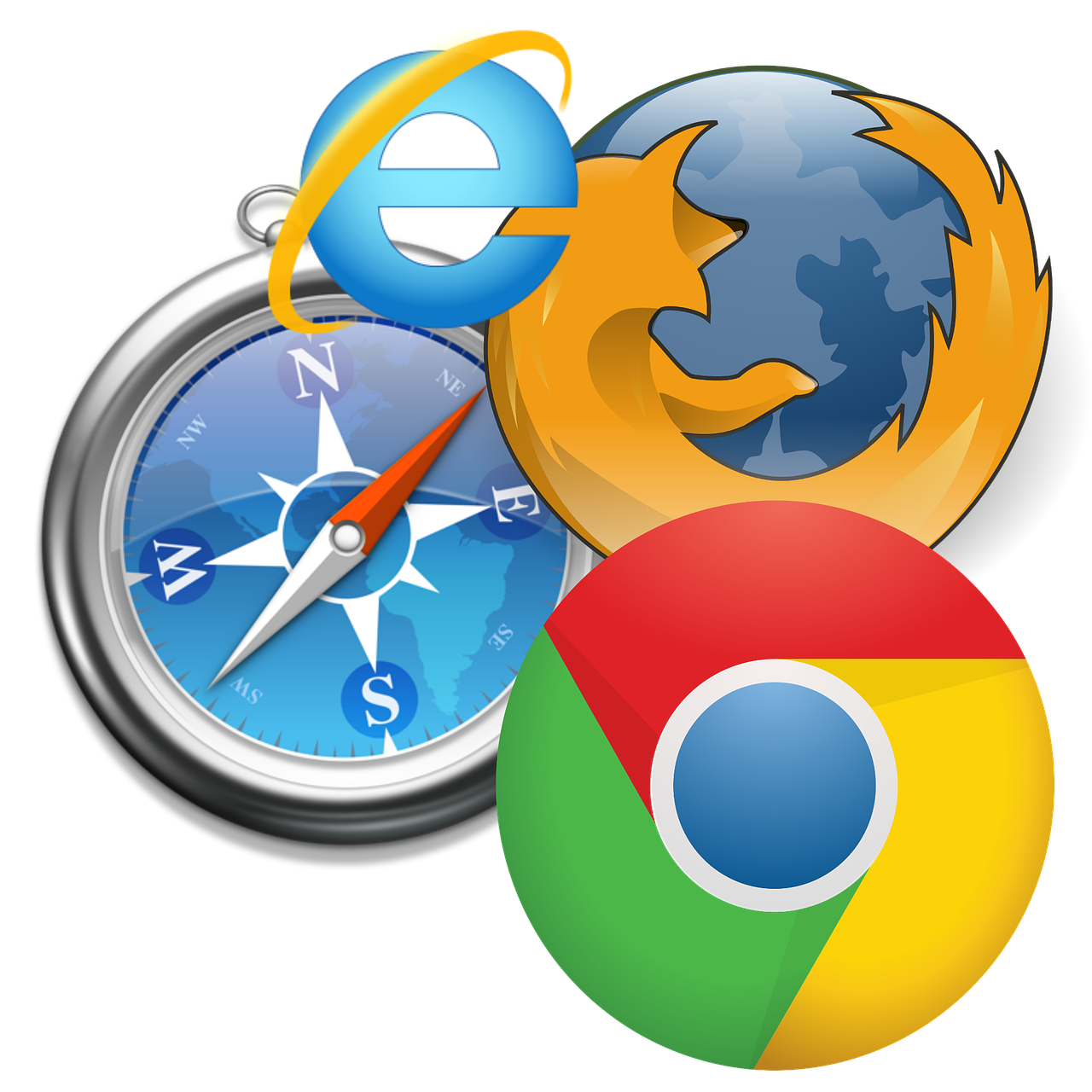Naršyklė, Internetas, Www, Kompiuteris, Google Chromas, Internet Explorer, Safari, Firefox, Mozilla, Pc