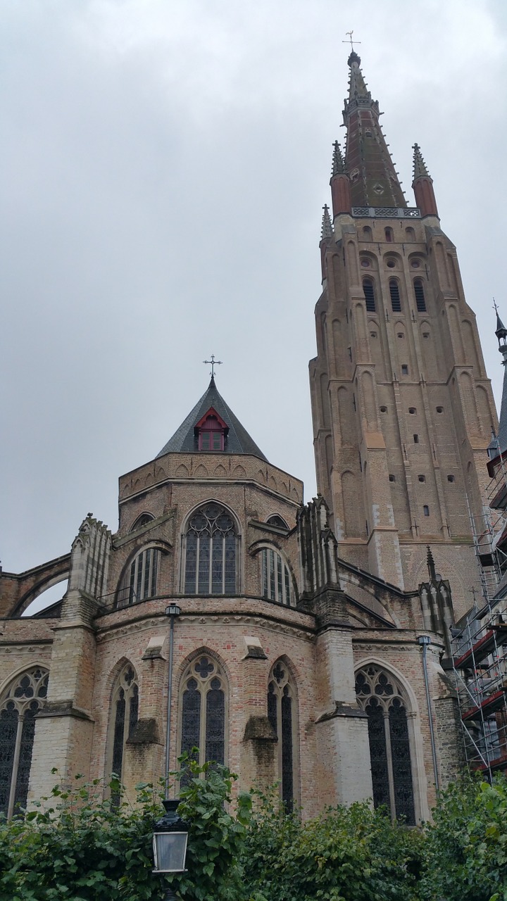 Bruges, Belgija, Kanalas, Brugge, Viduramžių, Orientyras, Bažnyčia, Nemokamos Nuotraukos,  Nemokama Licenzija