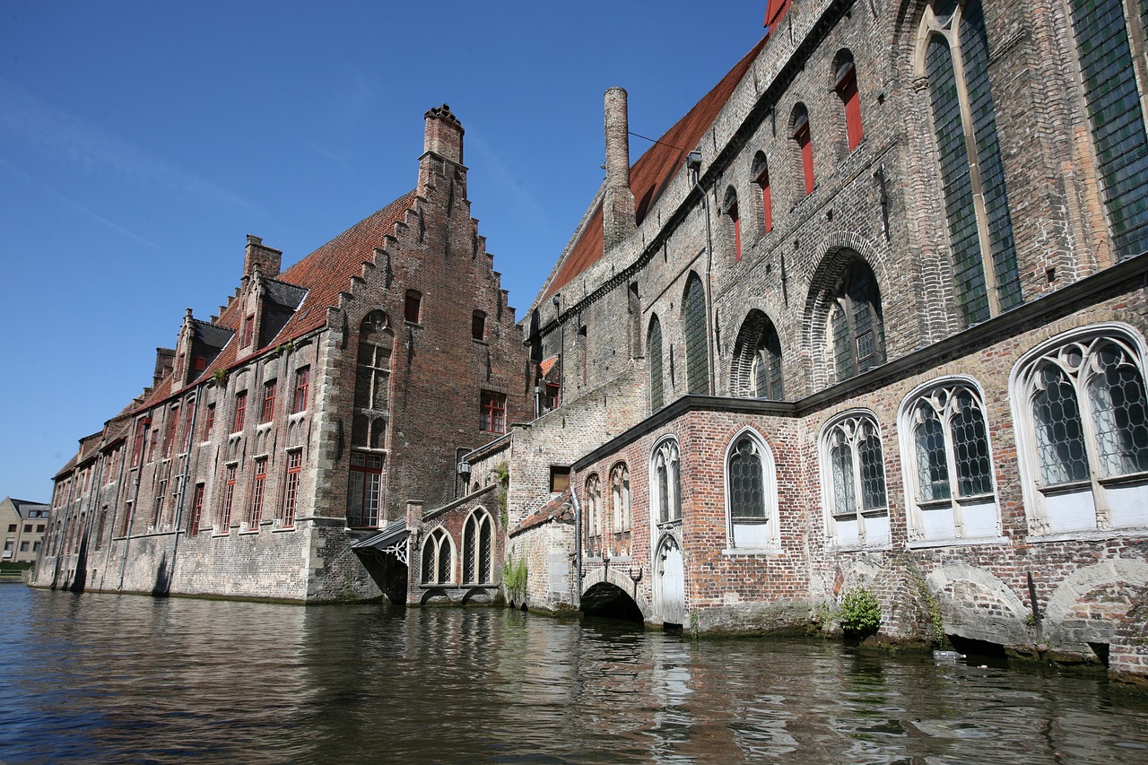 Bruges, Belgija, Kanalas, Nemokamos Nuotraukos,  Nemokama Licenzija