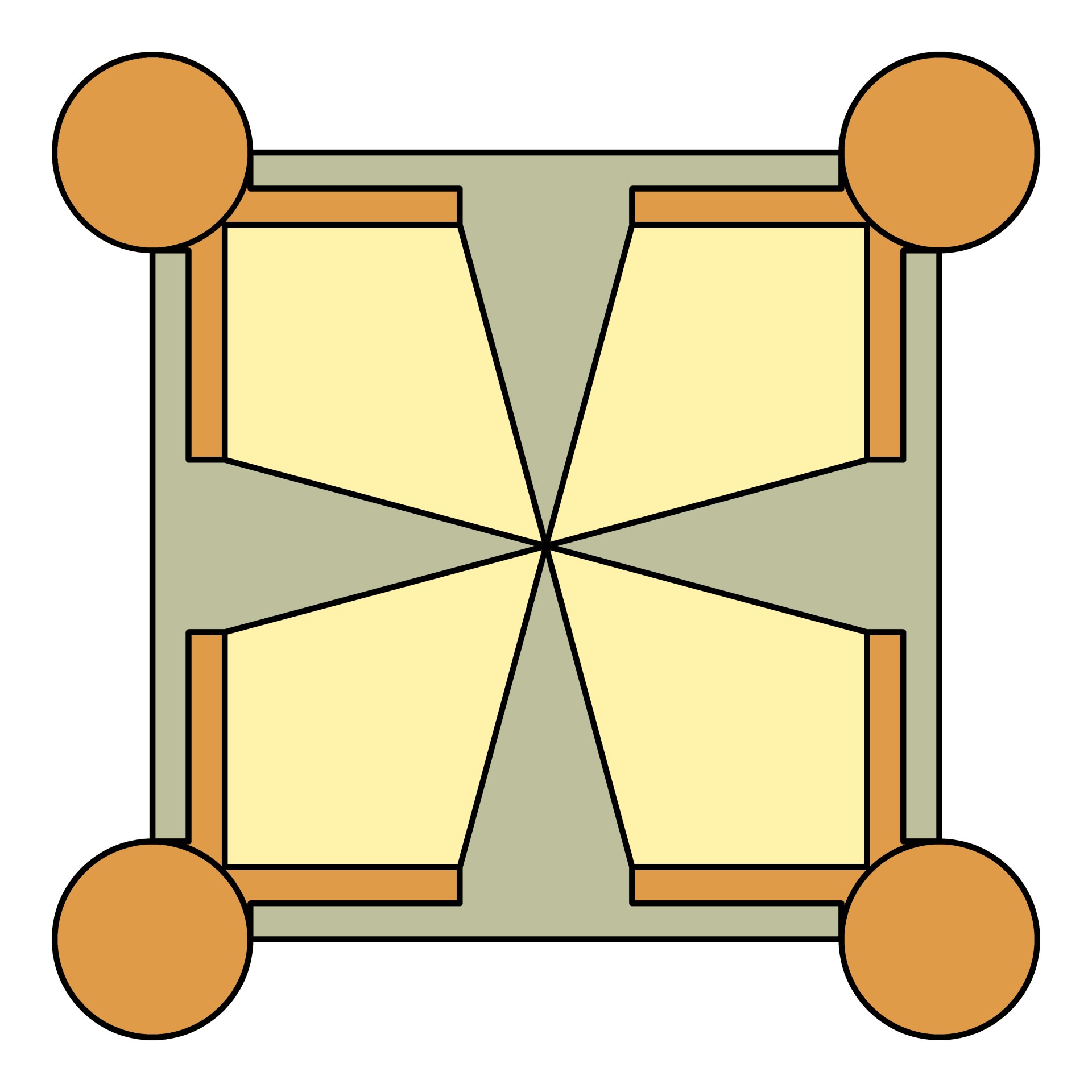 Simetriškas,  Rėmas,  Auksas,  Geltona,  Pilka,  Juoda,  Kvadratas,  Geometrinis,  Piešimas,  Linijos