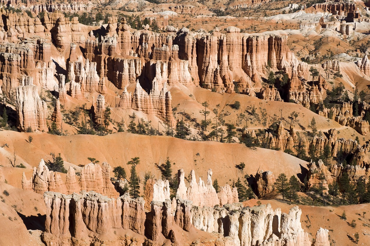 Bryce Kanjonas, Peizažai, Nacionalinis Parkas, Utah, Kelionė, Parkas, Gamta, Raudona, Oranžinė, Amerikietis