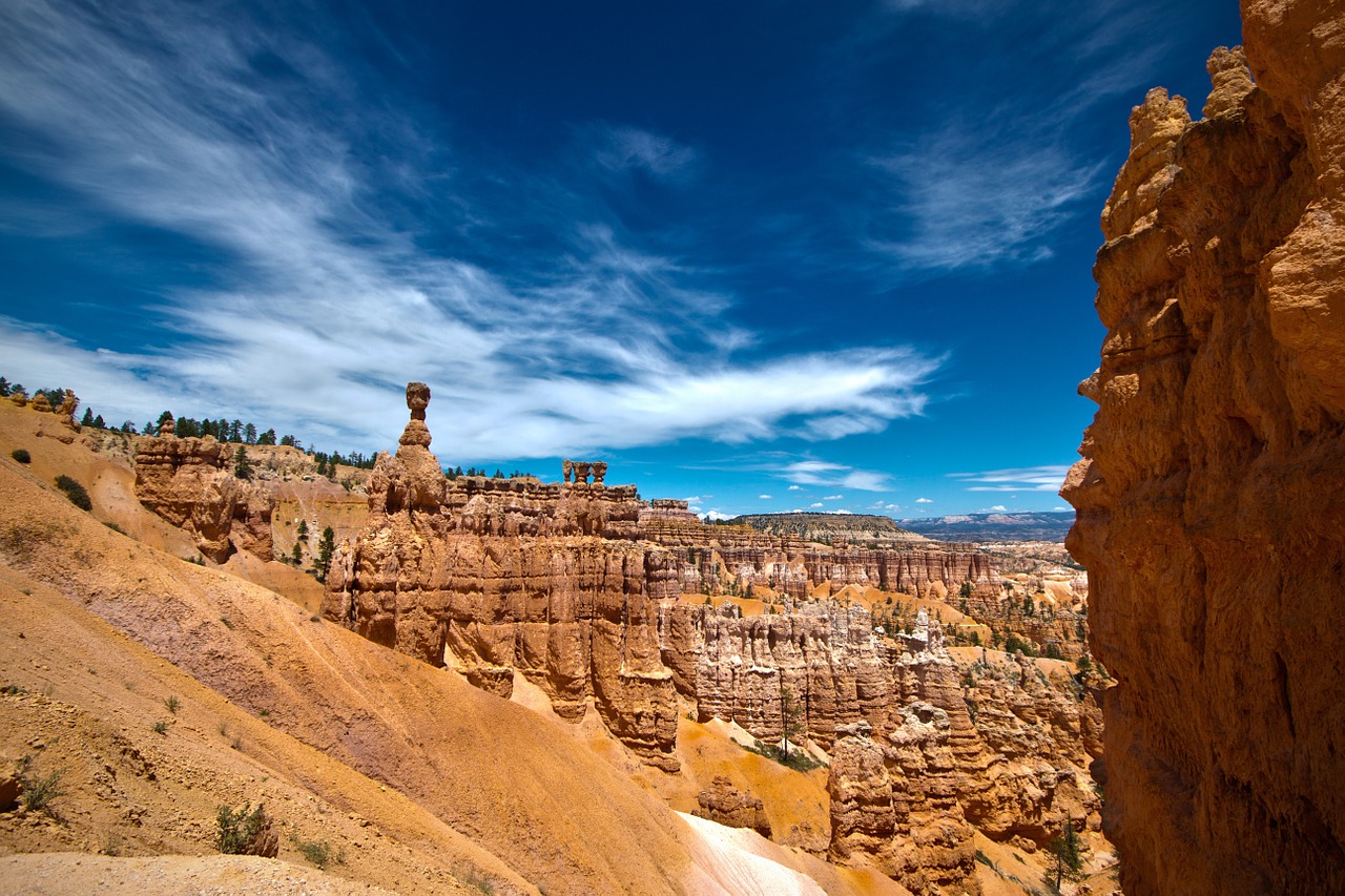 Bryce Kanjonas, Usa, Gamta, Jungtinės Valstijos, Utah, Nacionalinis Parkas, Rokas, Kraštovaizdis, Hdr, Nemokamos Nuotraukos