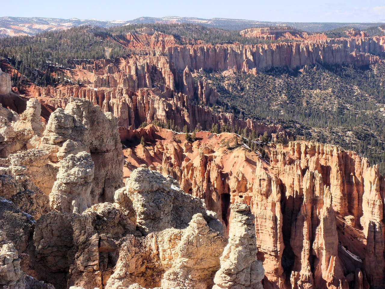 Bryce Canyon Nacionalinis Parkas, Nacionalinis Parkas, Jungtinės Valstijos, Kraštovaizdis, Bryce Kanjonas, Utah, Uolienos Formacijos, Smiltainio Formacijos, Gamta, Erozija