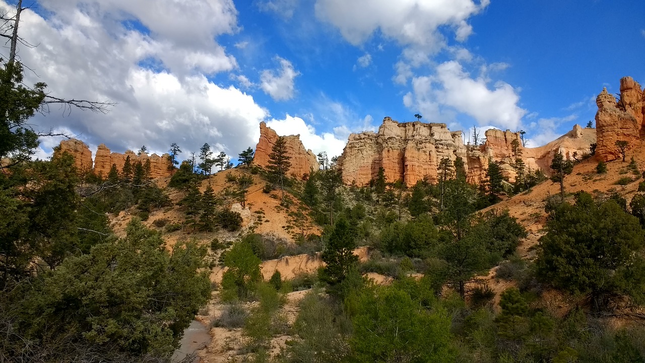 Bryce Canyon Nacionalinis Parkas, Utah, Hoodoos, Kraštovaizdis, Žiūrėti Gamtą, Smiltainis, Geologija, Nacionalinis Parkas, Pietvakarius, Vaizdingas