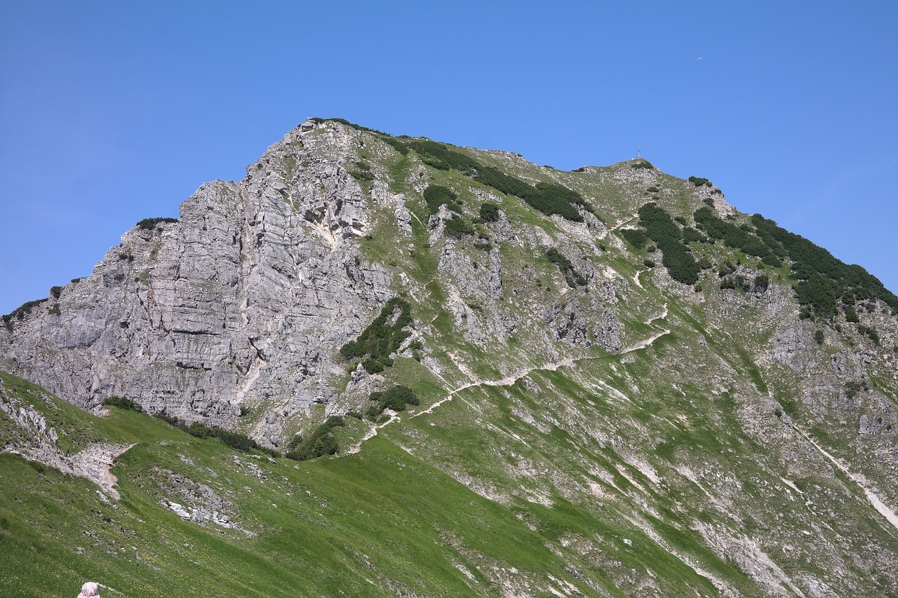 Bschiesser, Kalnas, Allgäu, Aukščiausiojo Lygio Susitikimas, Viršūnių Susitikimas, Allgäu Alpės, Alpių, Höhenweg, Nemokamos Nuotraukos,  Nemokama Licenzija