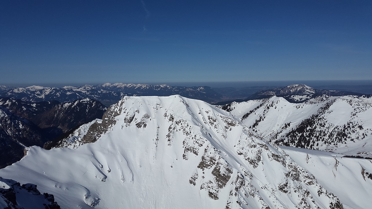 Schiesser, Tannheimer Kalnai, Alpinizmas, Žiema, Kalnai, Tyrol, Allgäu, Austria, Tannheim, Aukščiausiojo Lygio Susitikimas