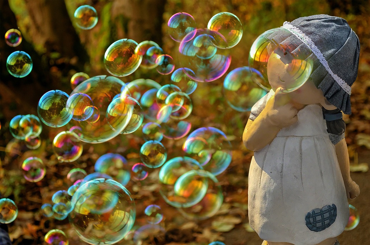 Burbuliukai,  Muilo Burbuliukai,  Apvalus,  Burbulas,  Burbuliukai,  Leisti,  Linksma,  Parkas,  Maža Mergaitė, Nemokamos Nuotraukos