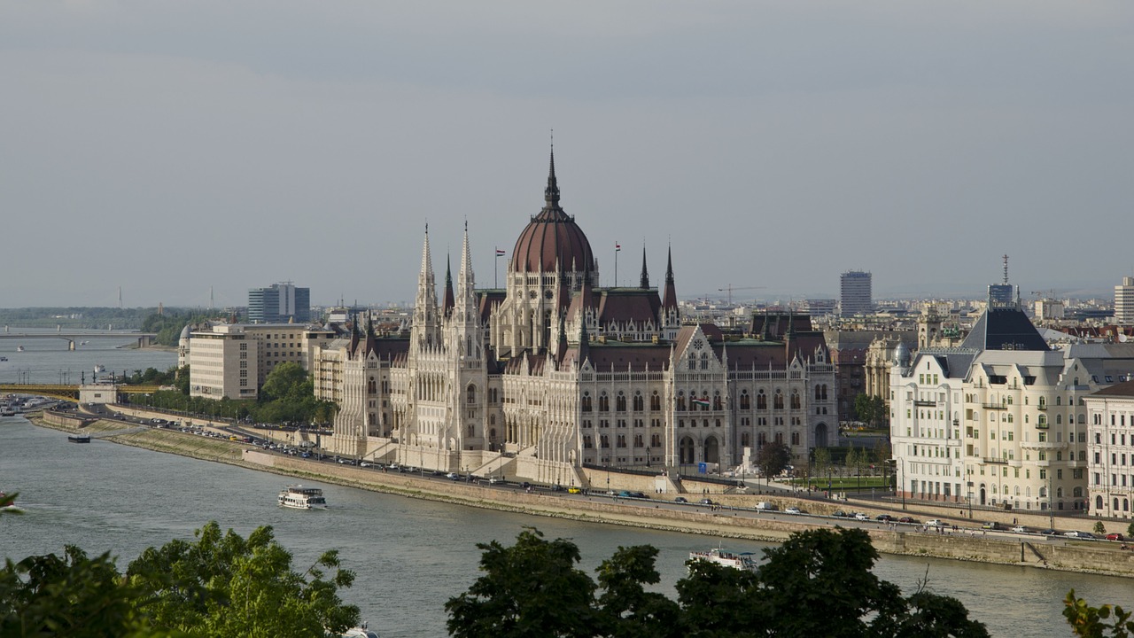 Budapas, Parlamentas, Węgryt, Danube, Upė, Nemokamos Nuotraukos,  Nemokama Licenzija
