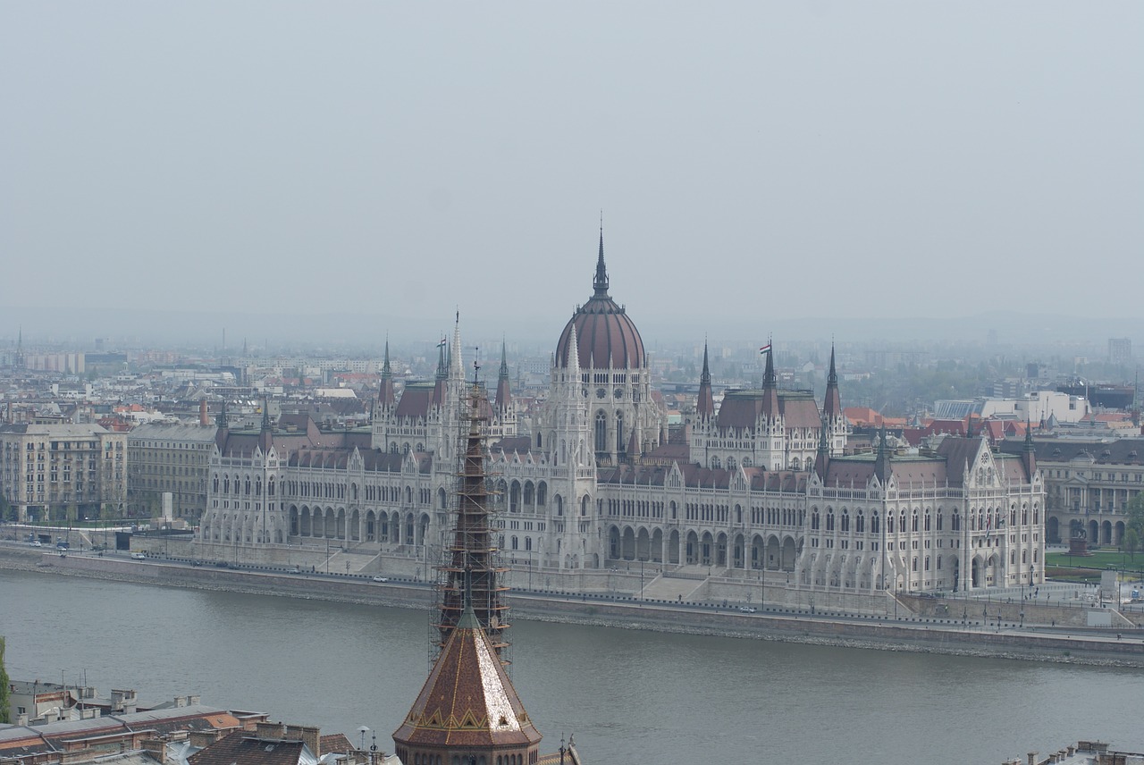 Budapest, Parlamentas, Danube, Upė, Miesto Panorama, Vengrija, Nemokamos Nuotraukos,  Nemokama Licenzija