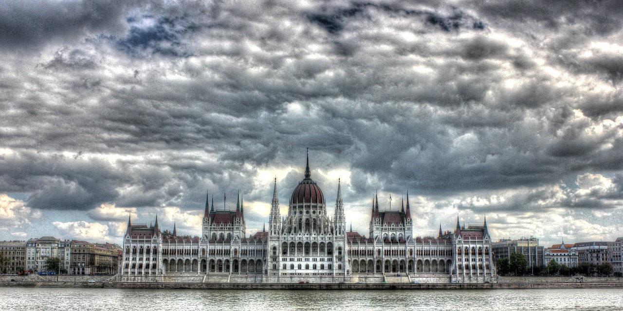 Budapest, Vengrija, Parlamentas, Architektūra, Panorama, Miestas, Miesto Panorama, Pastatas, Vaizdas, Orientyras