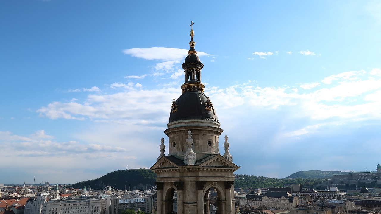 Budapest, Vista, Miesto Panorama, Peizažas, Bažnyčia, Vasara, Bazilika, Aukšta Žemė, Bokštas, Nemokamos Nuotraukos