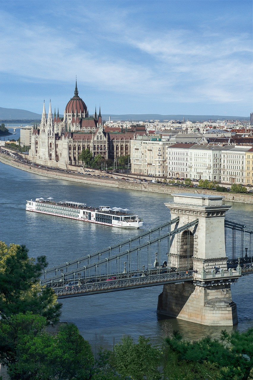 Budapest, Tiltas, Vanduo, Architektūra, Grandinės Tiltas, Kraštovaizdis, Panorama, Upė, Nemokamos Nuotraukos,  Nemokama Licenzija