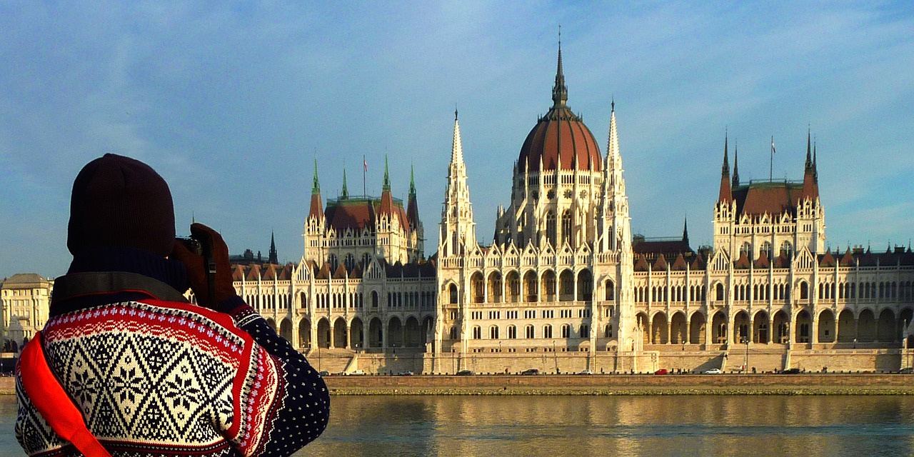 Budapest, Vengrija, Parlamentas, Pastatas, Rūmai, Vyriausybė, Miesto Kelionė, Danube, Architektūra, Upė