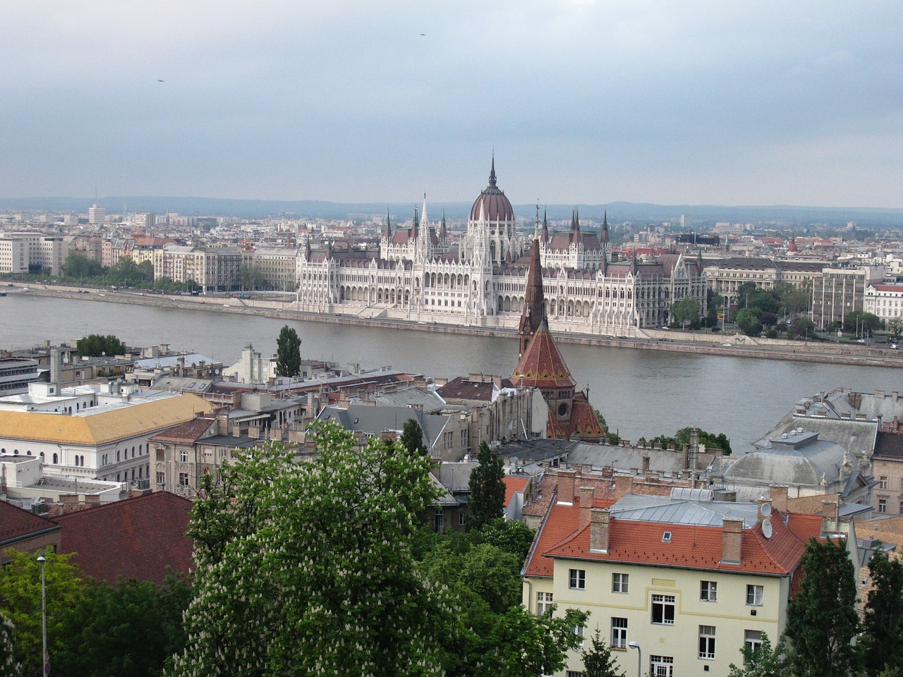 Budapest, Parlamentas, Architektūra, Panorama, Miestas, Miesto Panorama, Pastatas, Vaizdas, Orientyras, Miesto