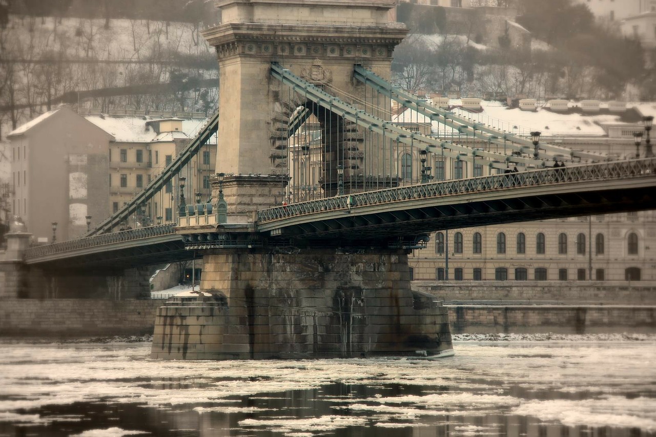 Budapest, Grandinės Tiltas, Vengrija, Nemokamos Nuotraukos,  Nemokama Licenzija