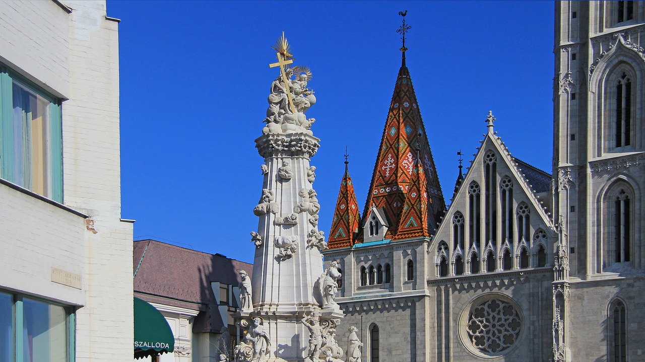 Budapest, Šventosios Trejybės Statula, Bažnyčia, Nemokamos Nuotraukos,  Nemokama Licenzija