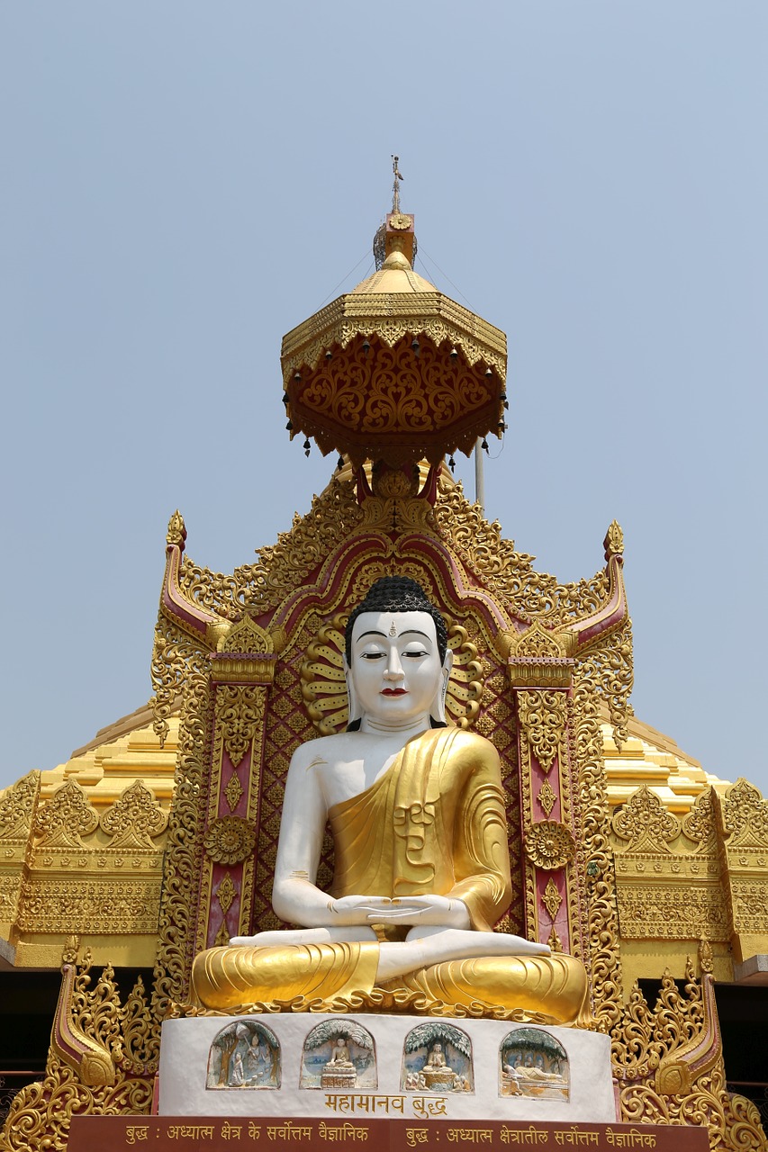 Buda, Šventykla, Pagoda, Budizmas, Religija, Budistinis, Statula, Tailandas, Senovės, Wat