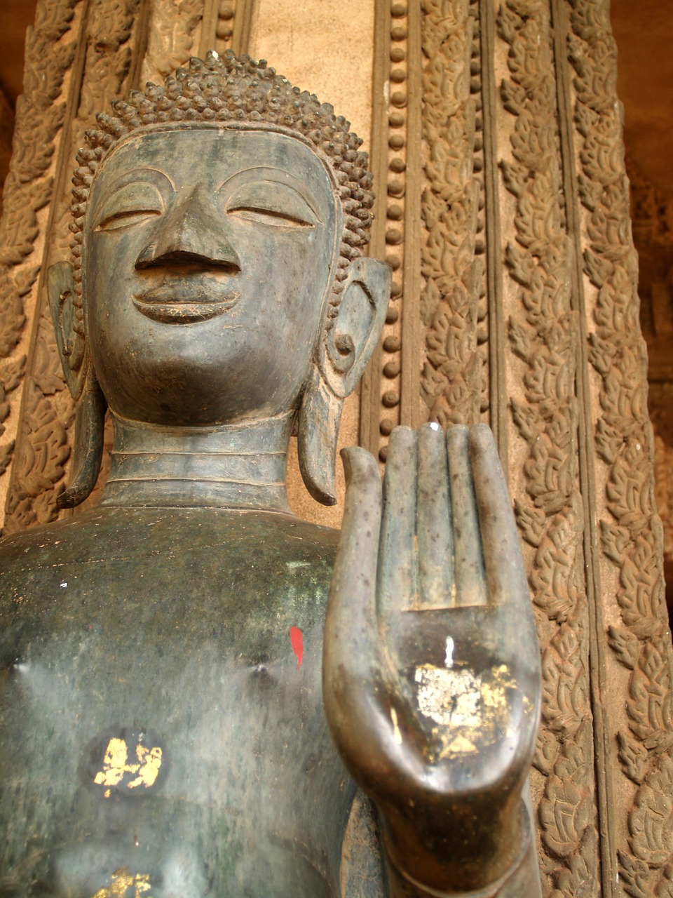 Buda, Laosas, Indochina, Skulptūra, Rytietiškas, Vientiane, Statula, Istorija, Budistinis, Budizmas