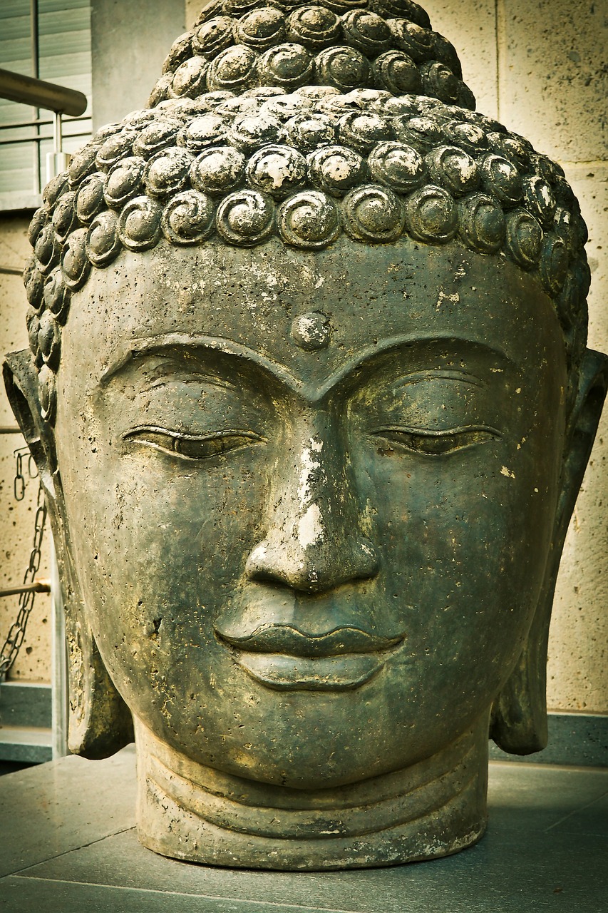 Buda, Statula, Skulptūra, Asija, Menas, Budizmas, Religija, Figūra, Fernöstlich, Akmens Figūra