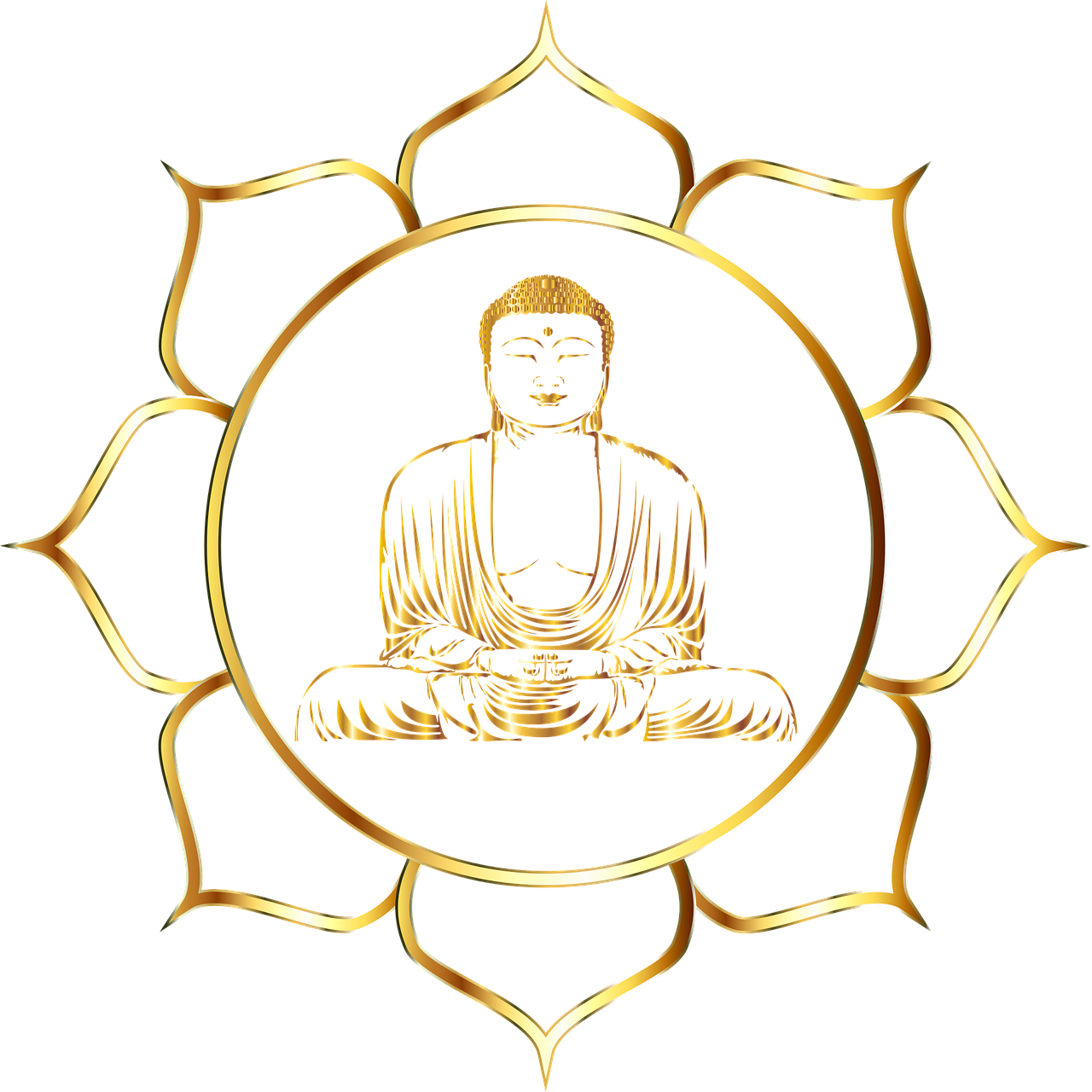 Buda, Budizmas, Gėlė, Line Art, Lotosas, Meditacija, Filosofija, Augalas, Religija, Tikėjimas