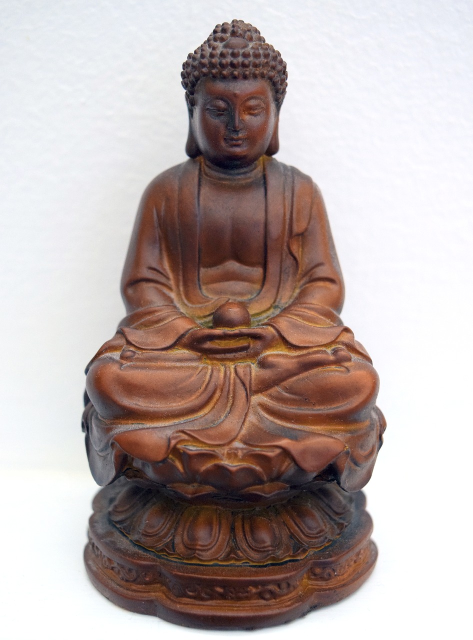 Buda, Zen, Meditacija, Figūrėlė, Mediena, Budizmas, Statula, Ramybė, Ramybė, Veidas