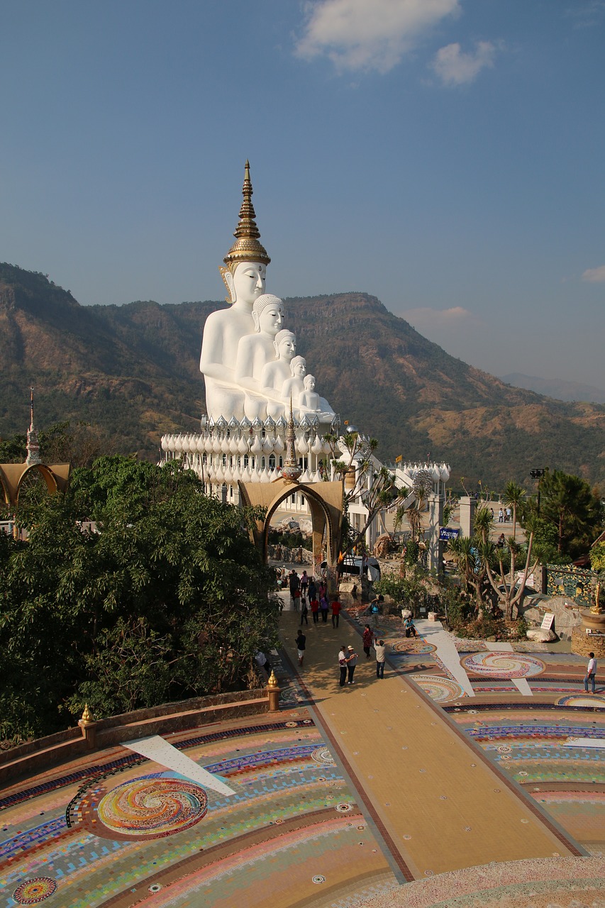 Buda, Tailandas, Phu Thap Boek, Per Paslėptą Stiklą, Nemokamos Nuotraukos,  Nemokama Licenzija