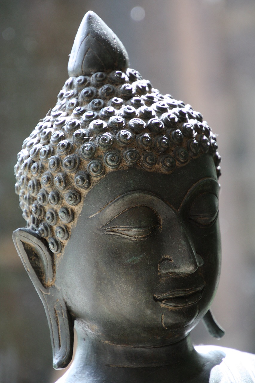 Buda, Veidas, Vaizdas, Budizmas, Poilsis, Zen, Meditacija, Galva, Ramus, Nemokamos Nuotraukos