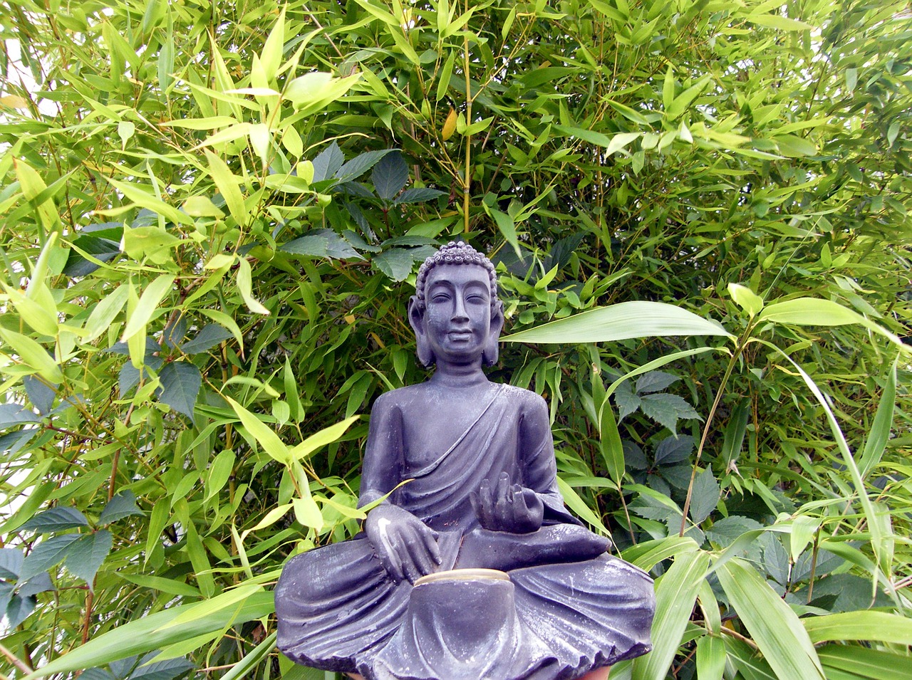 Buda, Bambukas, Lempa, Sėdėti, Nemokamos Nuotraukos,  Nemokama Licenzija