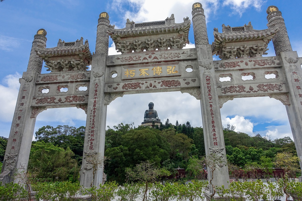 Buda, Ngong Ping Kaimas, Honkongas, Nemokamos Nuotraukos,  Nemokama Licenzija