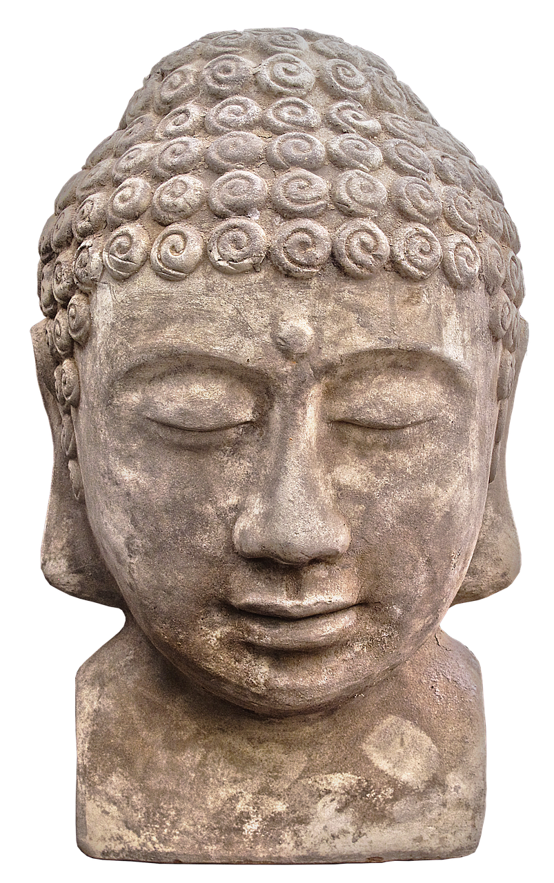 Buda, Figūra, Keramika, Galva, Veidas, Skulptūra, Sidhartha, Gautama, Budos Figūra, Deko
