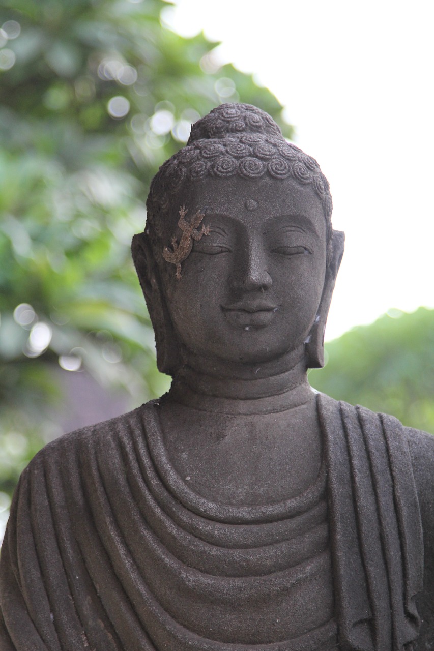 Buda, Statula, Pilka, Akmuo, Bali, Indonezija, Nemokamos Nuotraukos,  Nemokama Licenzija