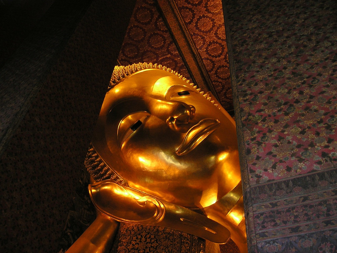 Buda, Galva, Auksas, Didelis, Didelis, Tailandas, Į Pietryčius, Asija, Taip, Nemokamos Nuotraukos