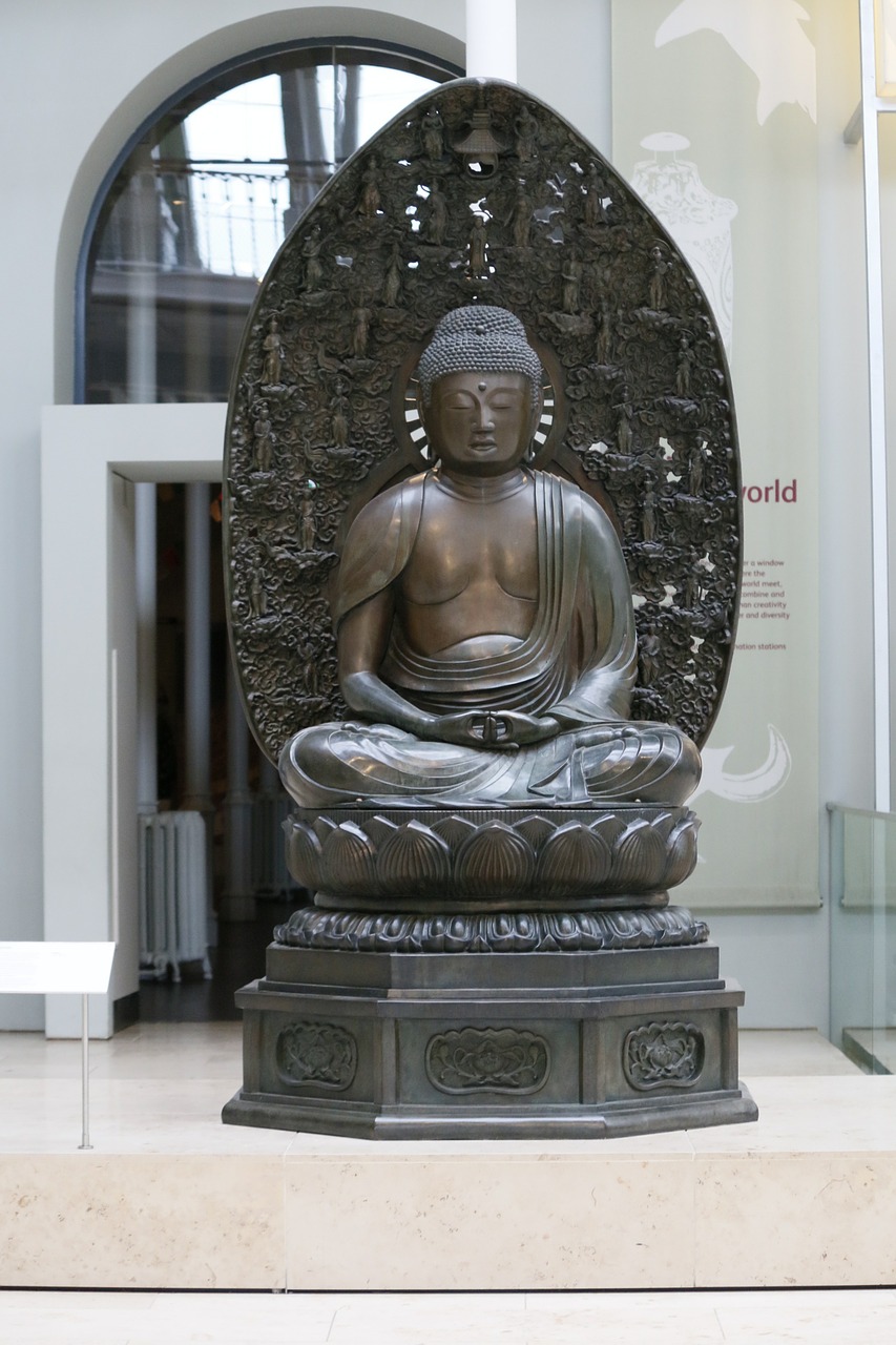 Buda, Statula, Paminklas, Paroda, Muziejus, Tailandas, Budistinis, Budizmas, Religinis, Dvasinis