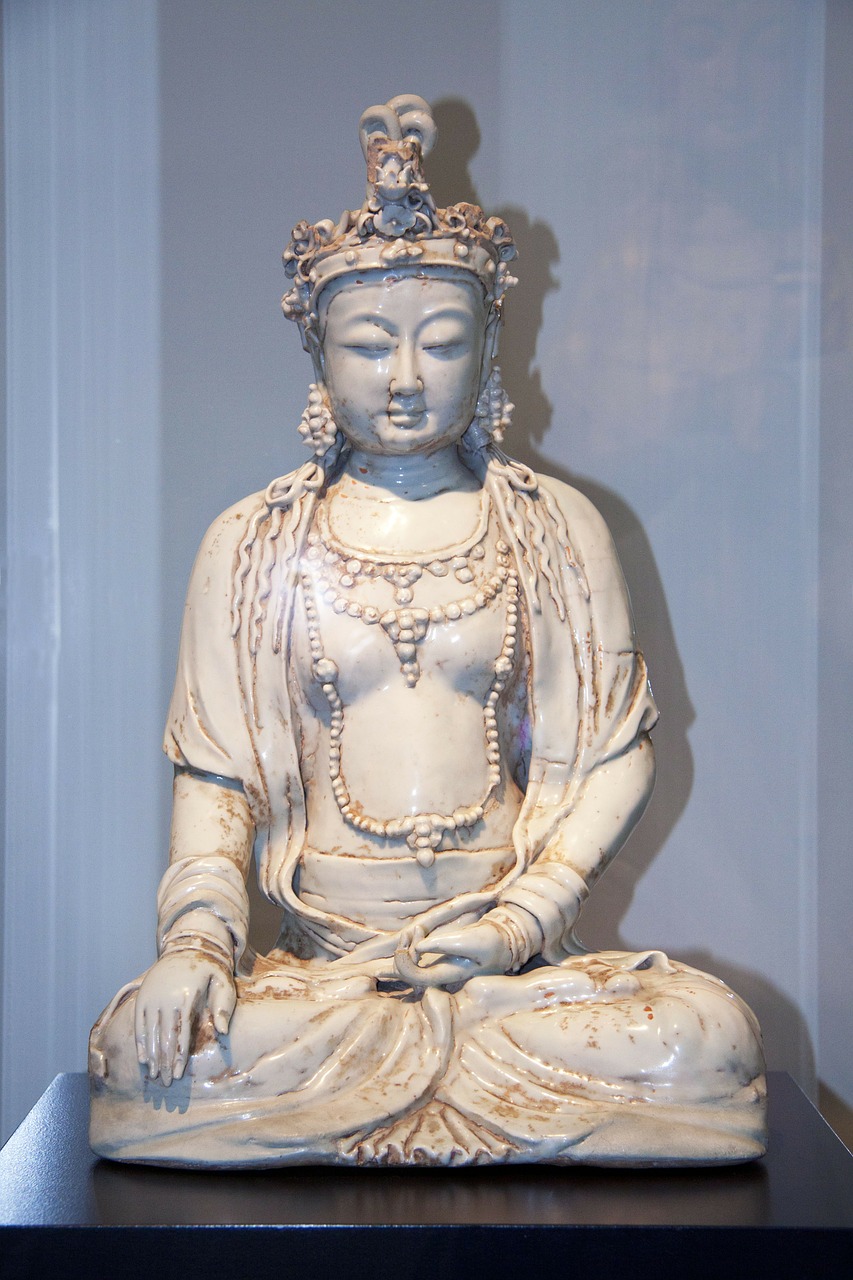 Buda, Molio Skulptūra, Glazūruotas, Figūra, Dievybė, Statula, Muziejus Rietberg, Asia Menas, Menas, Asija