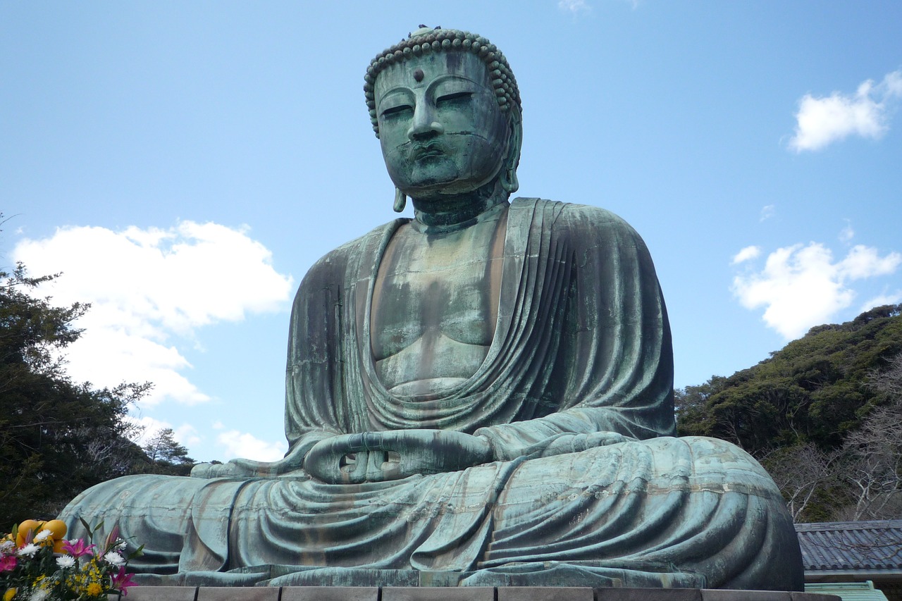 Buda,  Japonija,  Asija,  Japanese,  Statula,  Skulptūra,  Atsipalaidavimas,  Religija,  Meditacija,  Budistinis