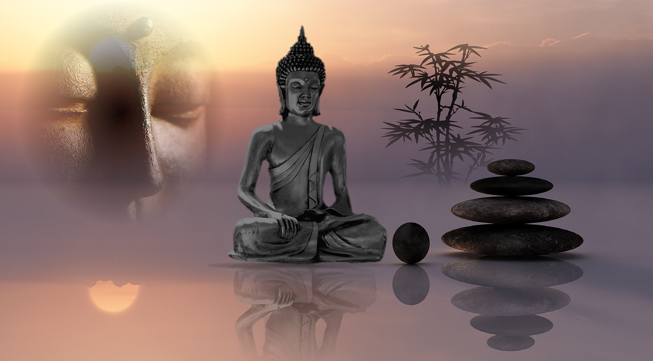 Buda, Balansas, Ramybė, Budizmas, Asija, Akmens Figūra, Meditacija, Fernöstlich, Atsipalaidavimas, Harmonija