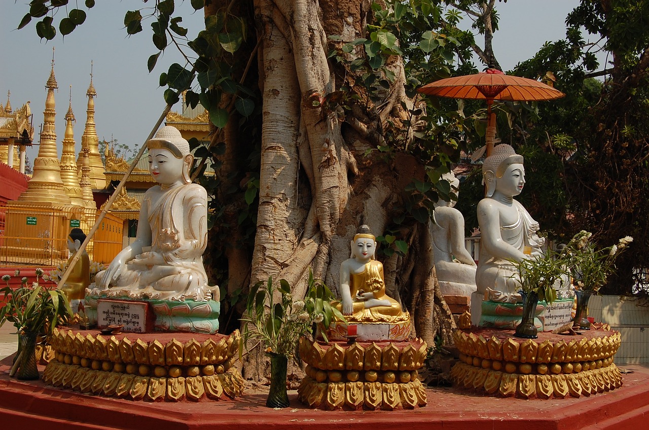 Buda, Schwedaggon, Burma, Nemokamos Nuotraukos,  Nemokama Licenzija