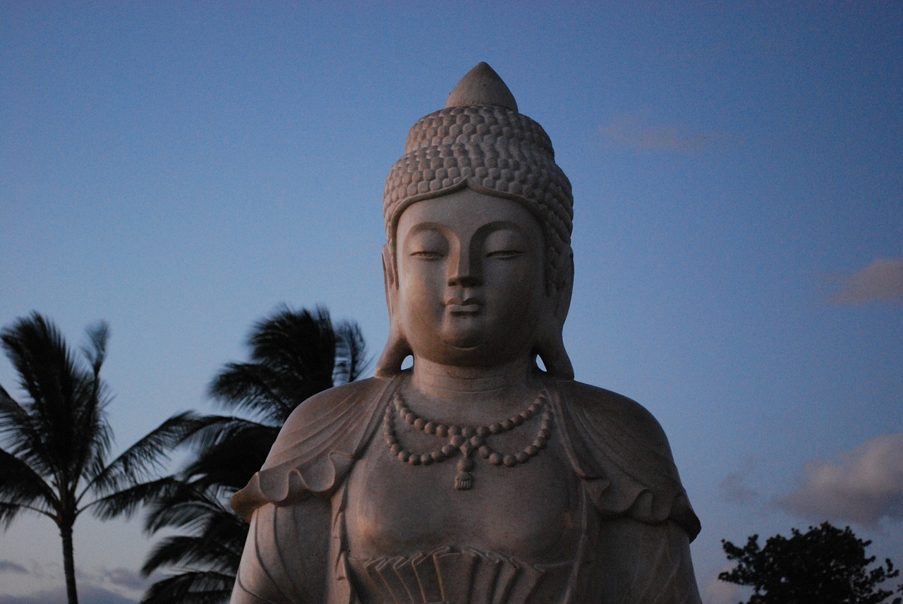 Buda, Hawaii, Statula, Drožyba, Budistinis, Havajų Kalba, Kelionė, Dizainas, Religija, Senas
