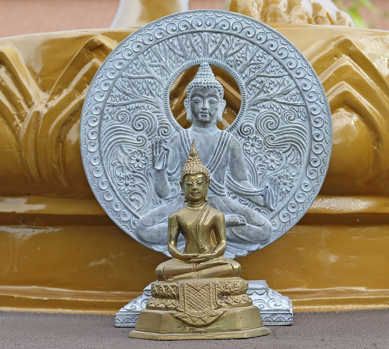 Budos Figūra, Chua Phat Phap Budizmo Šventykla, Sankt Peterburgas, Usa, Nemokamos Nuotraukos,  Nemokama Licenzija