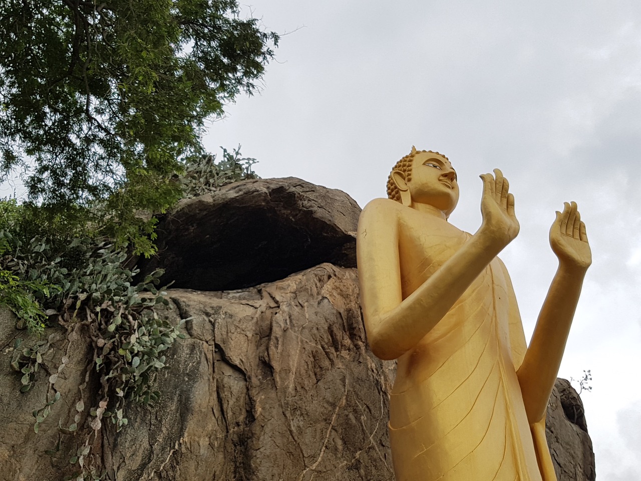 Budos Statula, Tailandas, Koh Samui, Asija, Į Pietryčius, Didžioji Buda, Auksinė Buda, Nemokamos Nuotraukos,  Nemokama Licenzija
